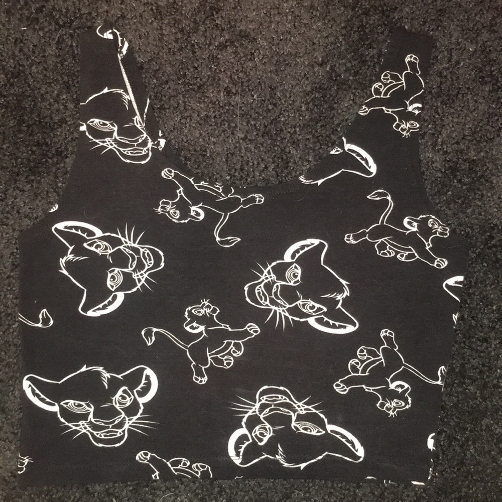 Lion King Crop Top